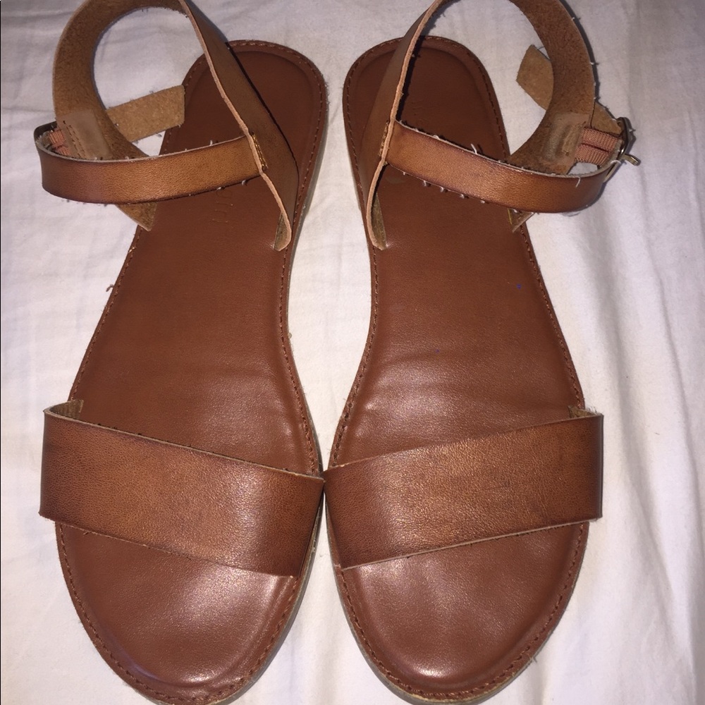 Brown sandals